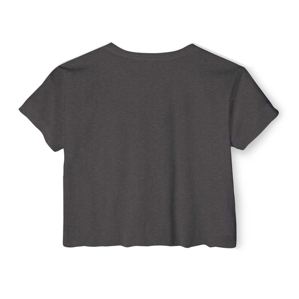 Tru Elegance Crop Top — Women's Festival Graphic Tee