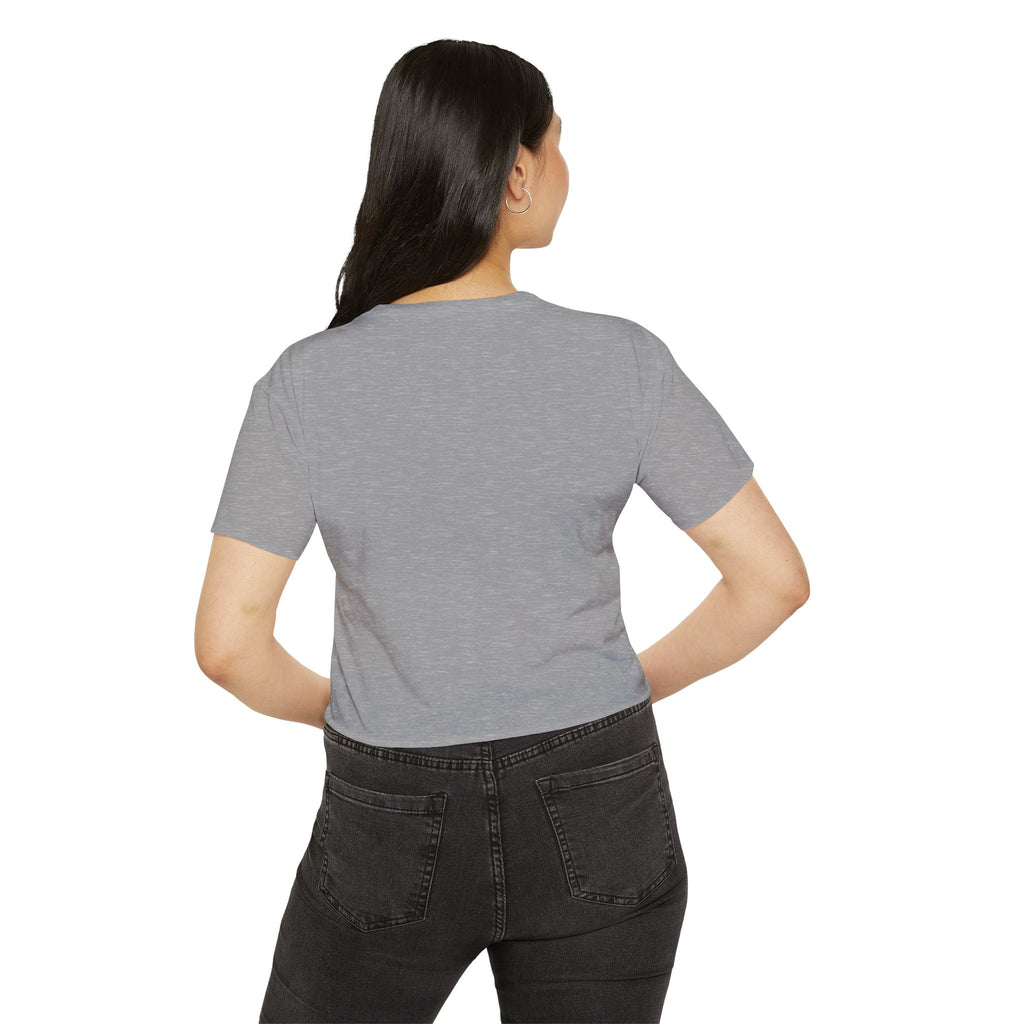 Tru Elegance Crop Top — Women's Festival Graphic Tee