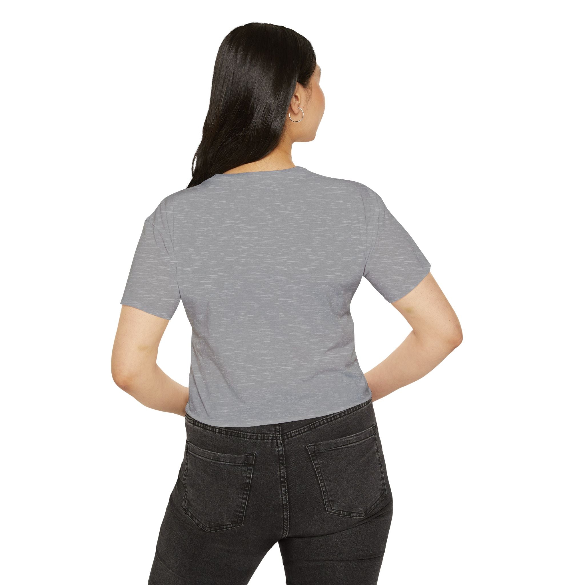 Tru Elegance Crop Top — Women's Festival Graphic Tee