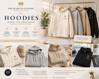 THE PLAZA IN CLAYTON PREMIUM HOODIE